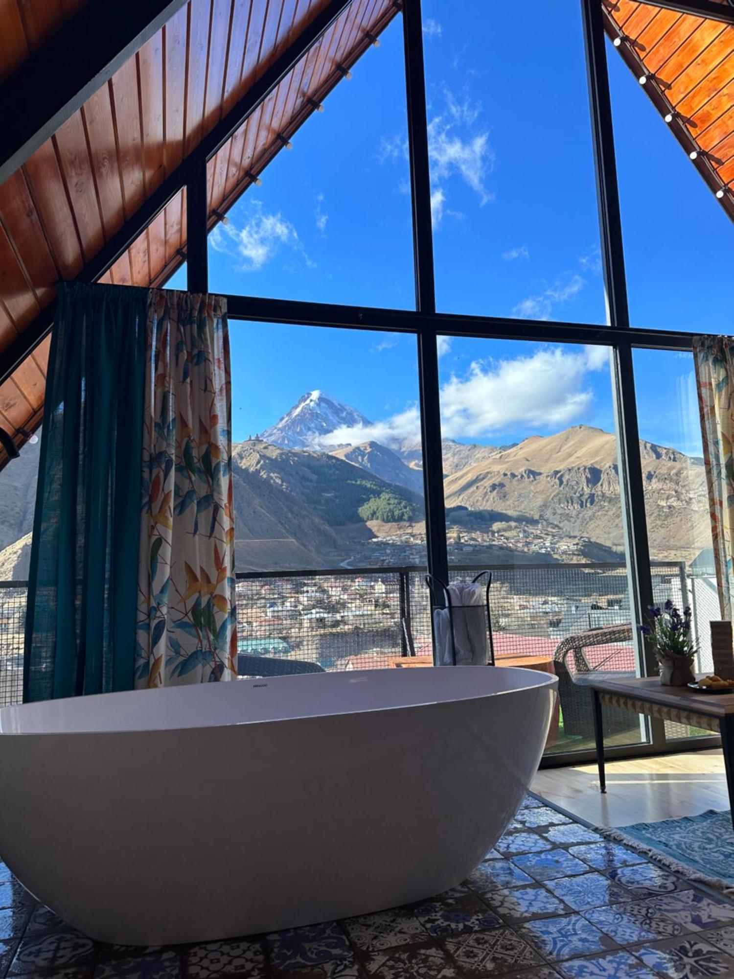 Cottage Veranda Kazbegi Esterno foto